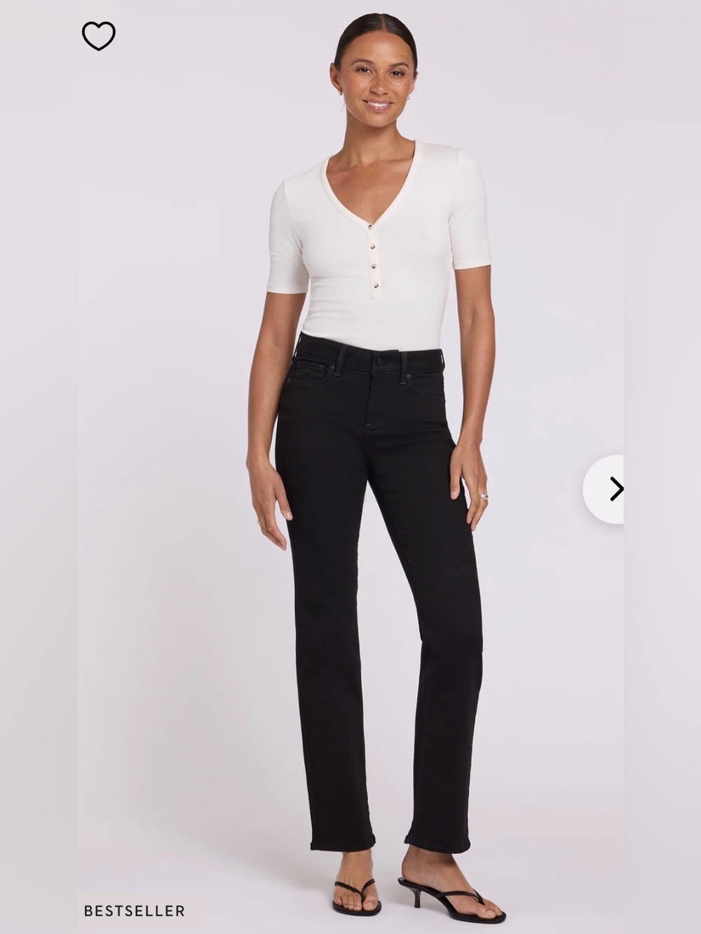 NYDJ Marilyn Straight Jeans Iconic Lift Tuck® Jeans Size 6